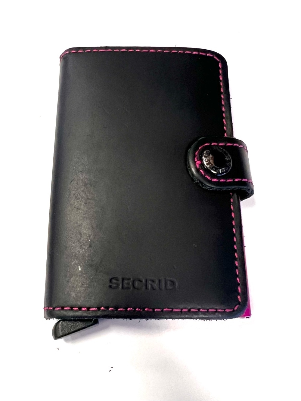 SECRID - Wallet Genuine Black/Pink